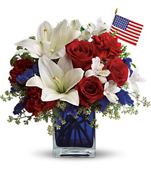 America the Beautiful by Teleflora from Backstage Florist in Richardson, Texas